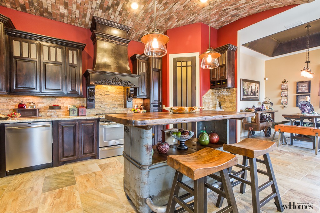 rgv new homes, rgv new homes guide, new homes guide, rgv builder, energy efficient builder, green building, energy star, built to save, high performance, divine, divine custom homes, 2018 building trends, texas homes, south texas, mcallen, edinburg, pharr, mission, rio grande valley, new homes, real estate, buy new, custom builder, 2018 leading energy efficient builder, monte alto, airplus, red kitchen