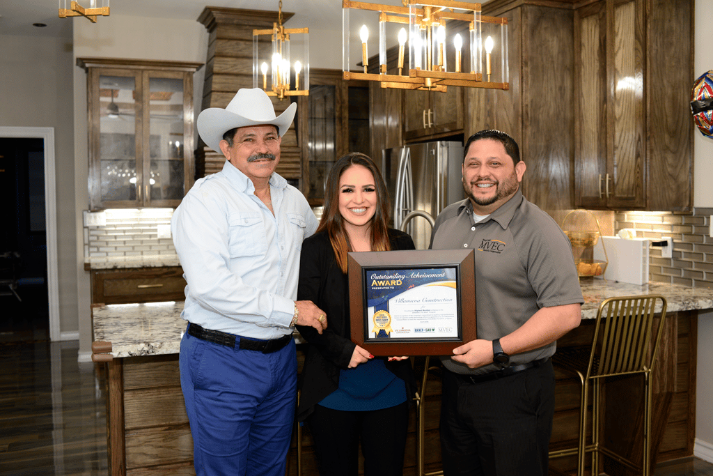 BUILT TO SAVE™ Award of Recognition Presented to Villanueva Construction