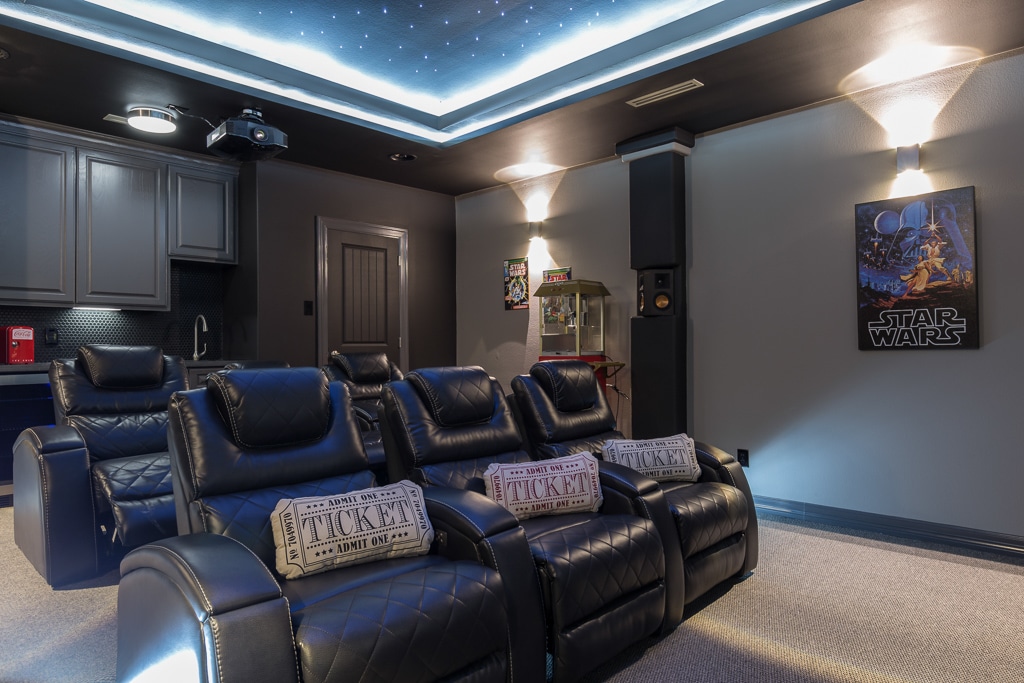 rgv, rgv new homes, real estate, entertainment, entertaining room, home, tv room, surround music system, home buyer, innovative construction