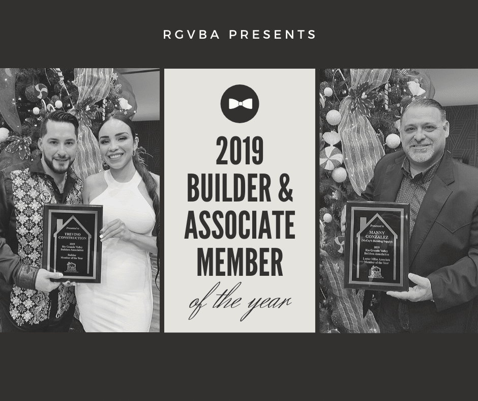 The RGVBA Presents the 2019 Builder & Associate Member of the Year Awards